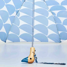 Load image into Gallery viewer, Denim Moon Pattern Eco-Friendly Duckhead Umbrella