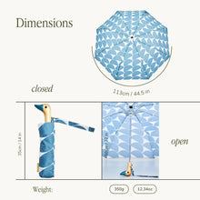 Load image into Gallery viewer, Denim Moon Pattern Eco-Friendly Duckhead Umbrella