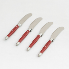 Load image into Gallery viewer, Jean Dubost 4 Spreaders Red in a Tray