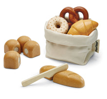 Load image into Gallery viewer, Wooden Pretend-Play Bread Set for Kids