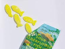 Load image into Gallery viewer, Sour Elderflower Fish - Swedish Candy 5.2oz (150g)