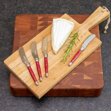 Load image into Gallery viewer, Jean Dubost 4 Spreaders Red in a Tray